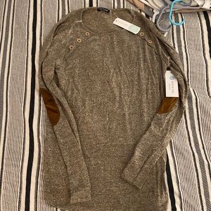 Pink Clover Sweater NWT